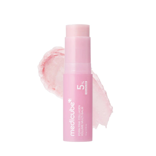 Revitalize Your Skin with Medicube PDRN Pink Collagen Volume Multi Balm | All-in-One Anti-Aging Solution for Youthful Radiance | Perfect for Under-Eyes, Neck, Forehead, and Lips | Korean Skincare Essential